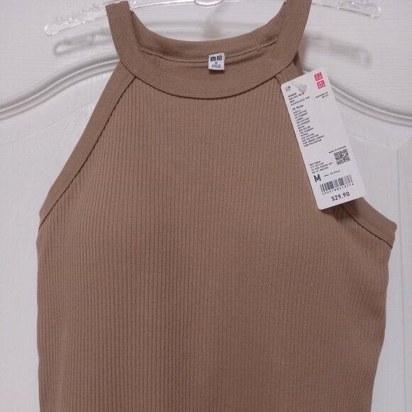 Brand New UNIQLO Halter Neck Bra Top M - Picture 1 of 5
